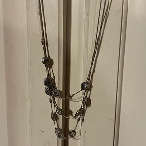 Multi strand necklace